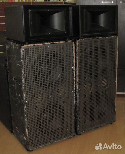 Колонки FA 2100W-4200W 4шт Pro Рупорбоксы+Сабы 12