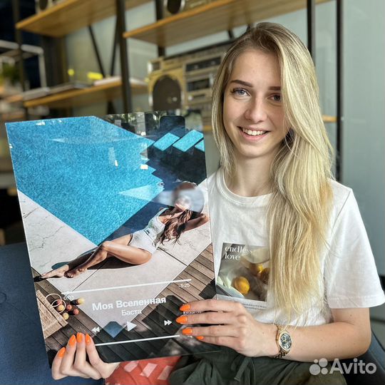 Витраж с вашим фото