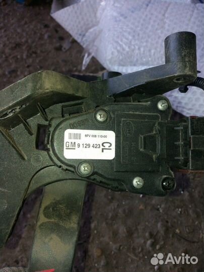 Opel vita corsa c электронная педаль газа