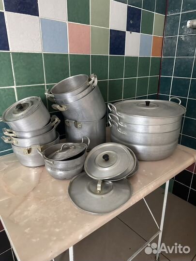 Кастрюля из алюминия