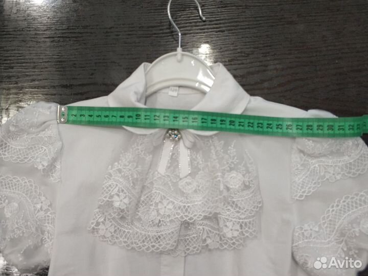 Школьная сорочка на девочку 128 р