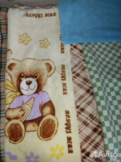 Одеяло байковое+ плед+ покрывало+ полотенце