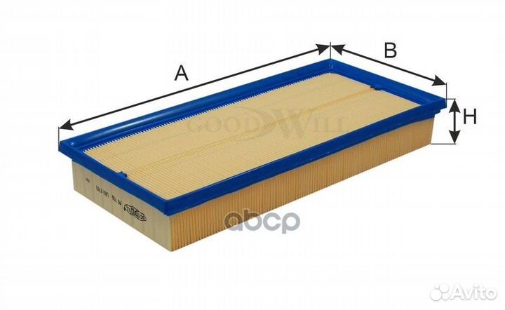 Фильтр воздушный land rover discovery/range rover