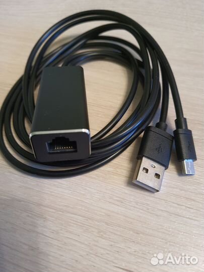 OTG адаптер/ сетевая карта 100Мбит/с