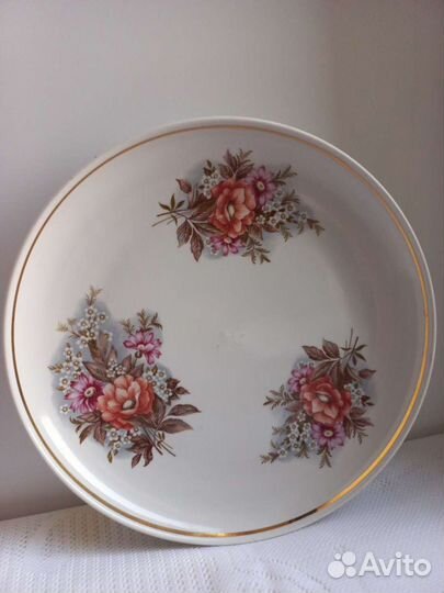 Блюда и тарелки СССР