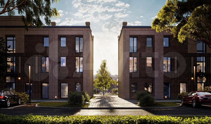 2-к. квартира, 53,8 м², 2/4 эт.