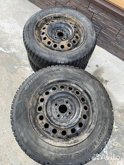 Колеса в сборе r15 зимние 4 100