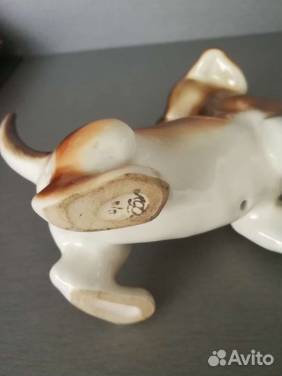 Фарфоровые статуэтки собак лфз
