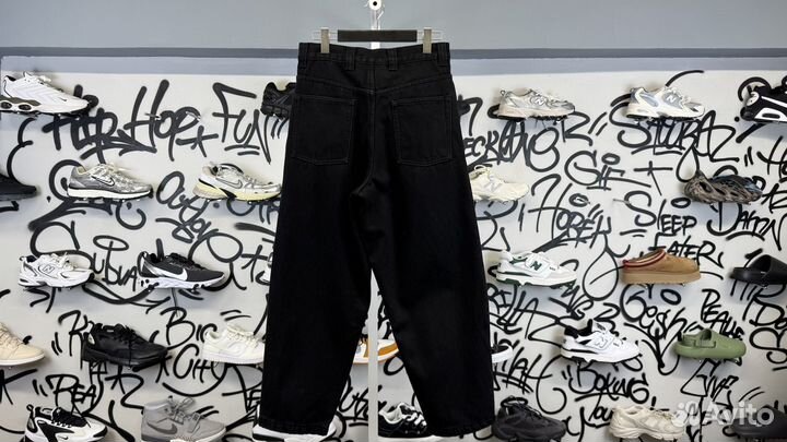 Утепленные джинсы Mind Error Оригинал Черные Зима