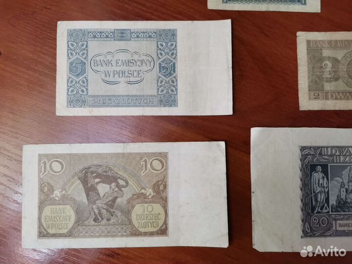 Банкноты Польши