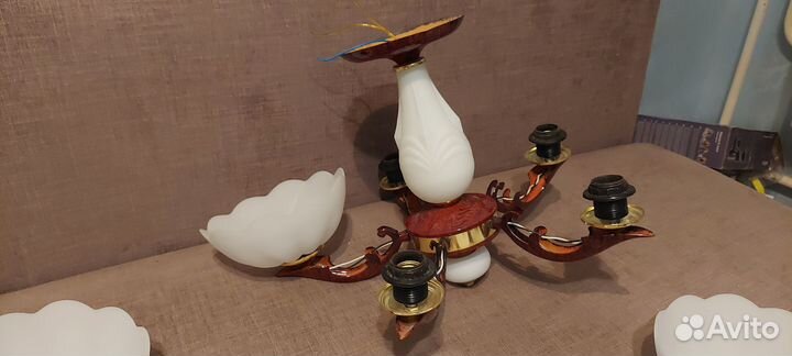 Люстра потолочная бу