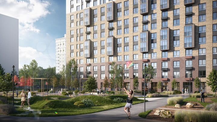 2-к. квартира, 34,3 м², 2/14 эт.