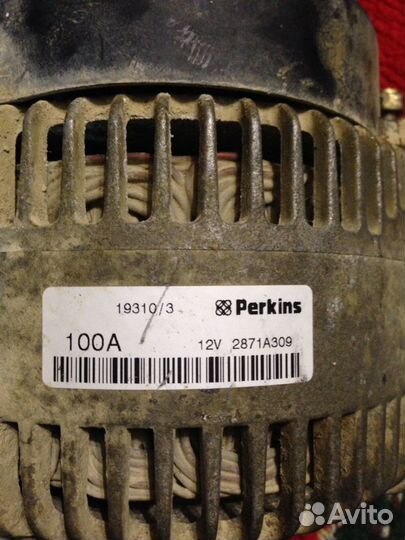 Генератор Perkins 100ам
