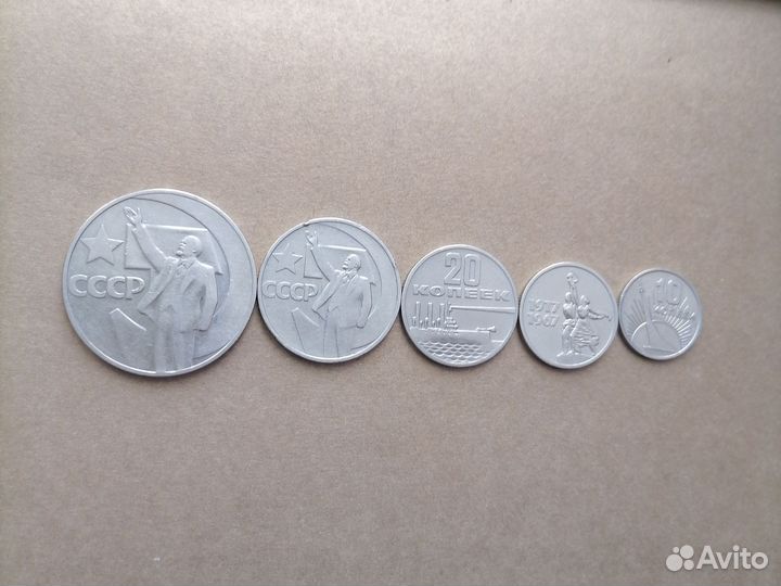 Юбилейные монеты СССР
