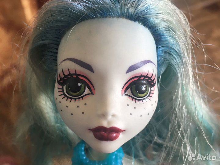 Monster High кукла Лагуна Блю. Из серии «Страх, ка