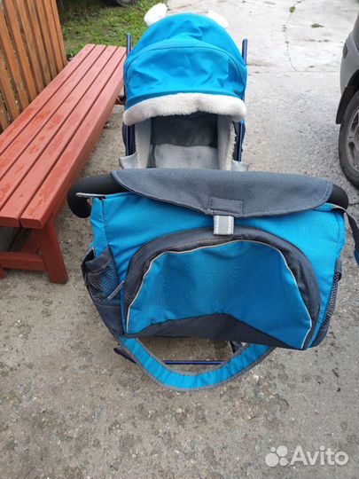 Коляска санки