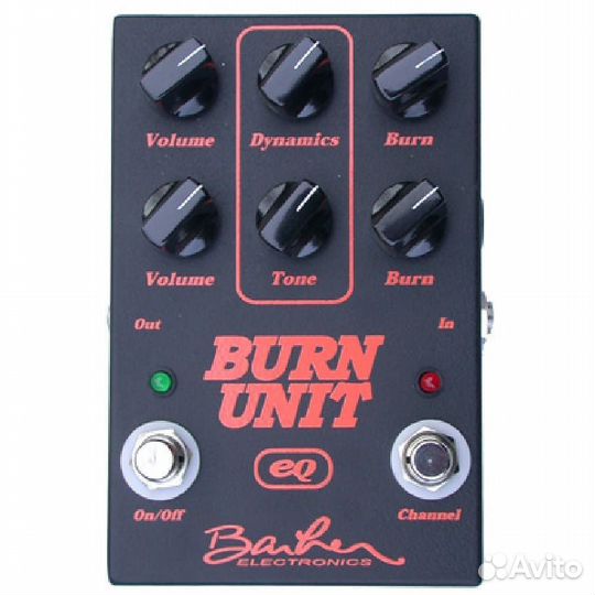 Гитарная педаль Barber Burn овердрайв/дисторшн