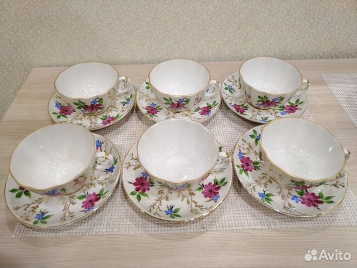 Чайные пары, чайник сервиза 