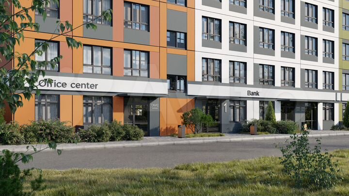 3-к. квартира, 73,8 м², 1/6 эт.