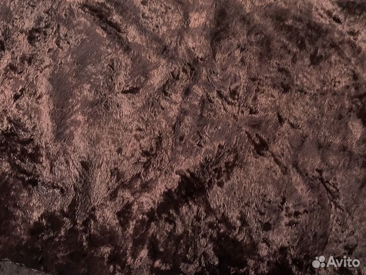 Отрез ткани СССР плюш