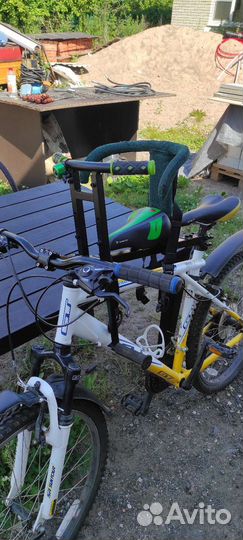 Детское велокресло переднее
