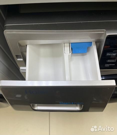 Стиральная машина узкая Haier HW70-BP12969AS (Км78