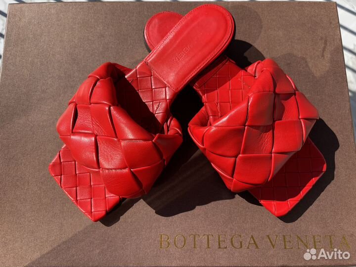 Bottega veneta шлепки