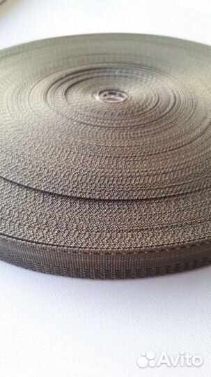 Тесьма брючная,цвет хакки, для подшива брюк