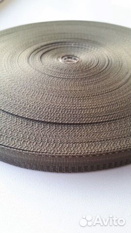 Тесьма брючная,цвет хакки, для подшива брюк