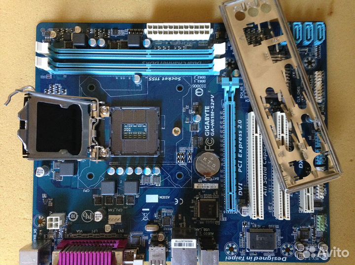 GA-H61M-S2PV на сок.1155 и компл