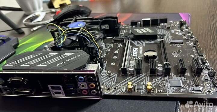 Материнская плата MSI z390 +i5 9400f