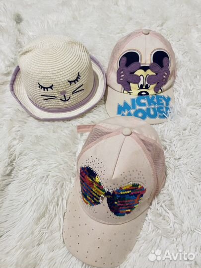 Кепка шляпа головной убор для девочки 4-6 лет