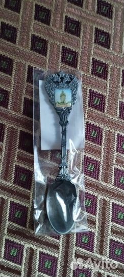 Ложка десертная, Кемерово, памятник Воркову