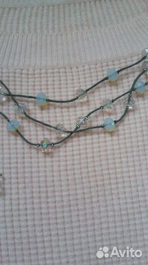 Бусы, колье с серёжками