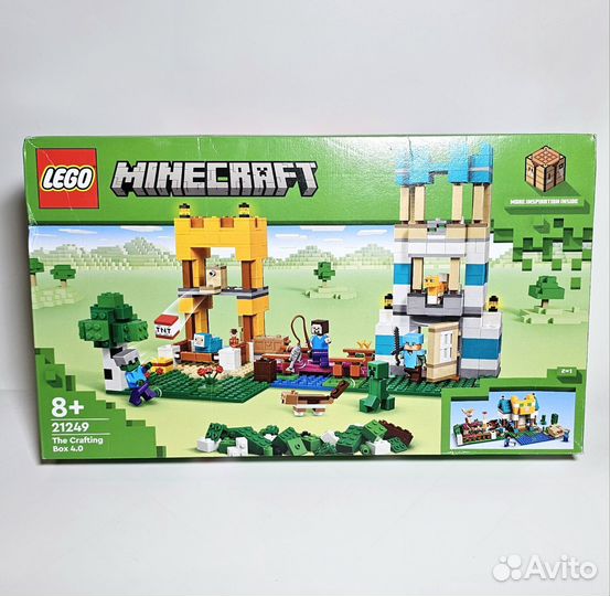 Lego Minecraft Ящик для крафта 4.0, 21249