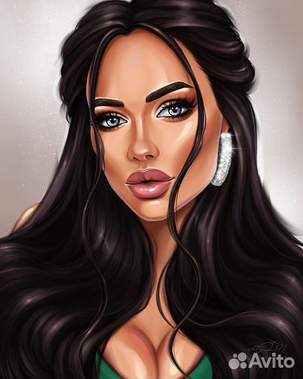 Портрет/логотип/аватарка/стикеры по фото на заказ