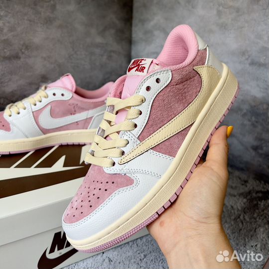 Кроссовки Nike Air Jordan 1 Low Travis Scott 37-41