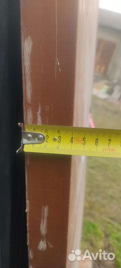 Дверь входная деревянная бу