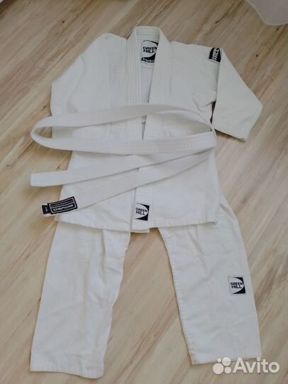 Кимоно для дзюдо размер 140 Green Hill