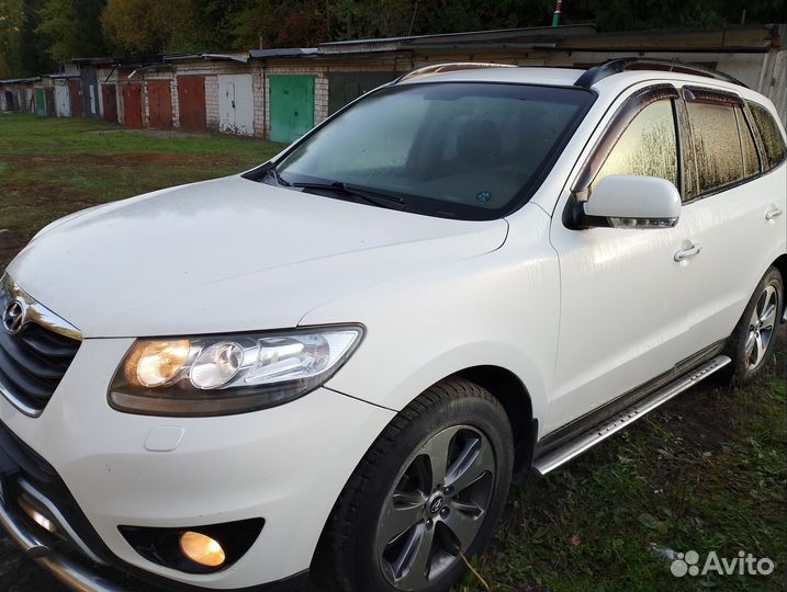 Hyundai Santa Fe 2.2 AT, 2011, 186 500 км