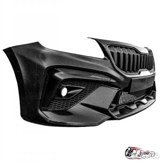 Передний бампер Yurol Rotor Kia Rio 4