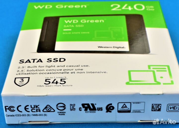 WD green 240GB