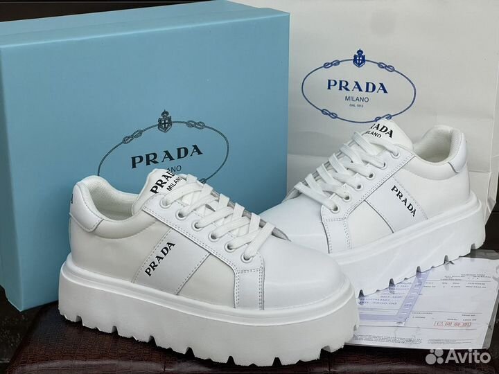 Кеды Prada женские