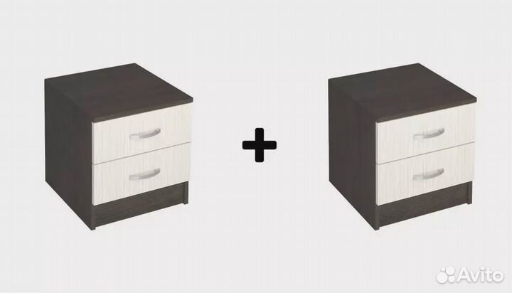 Тумба прикроватная Ронда венге комплект быстрая до
