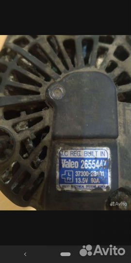 Генератор hyundai solaris