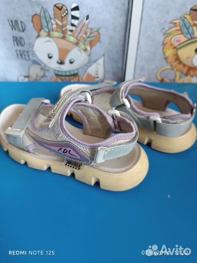 Сандалии для девочки 33 размер