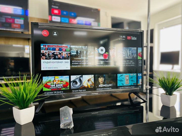 Телевизор Smart TV Android 11 Telefunken 32