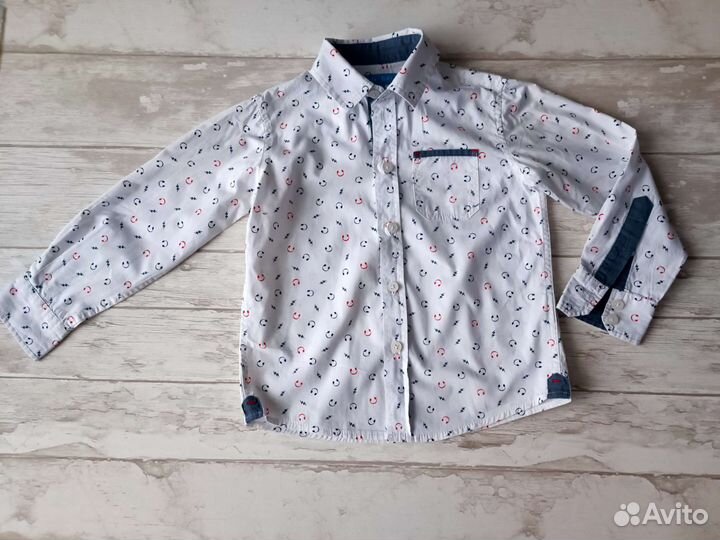 Рубашка для мальчика 104