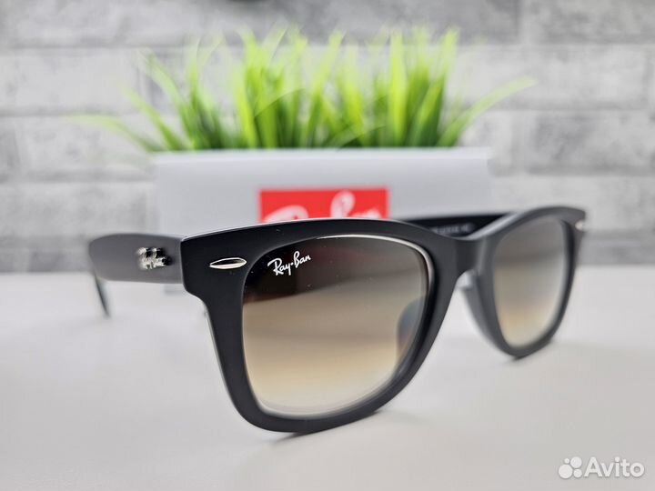 Очки Ray Ban Wayfarer 2140 Brown Gradient Стекло