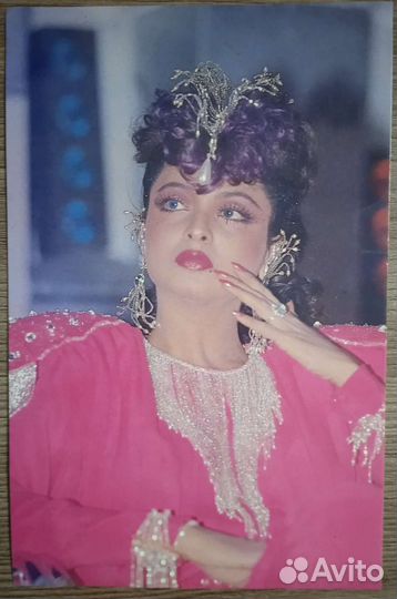 Коллекционные открытки с индийскими актрисами